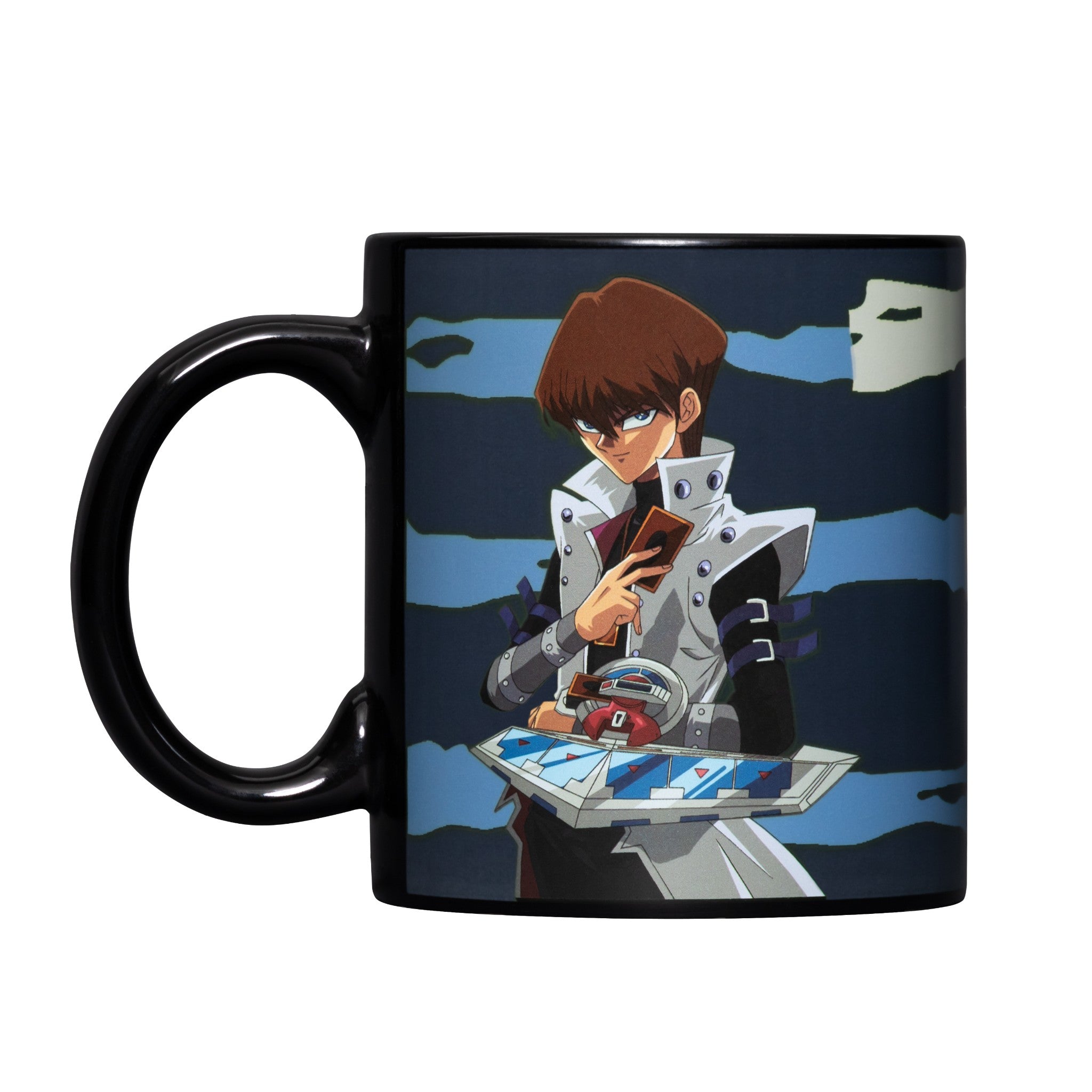 YU - GI - OH Seto Kiaba and Blue Eyes White Dragon 15 oz. Heat Change Ceramic Coffee Mug - Fundom
