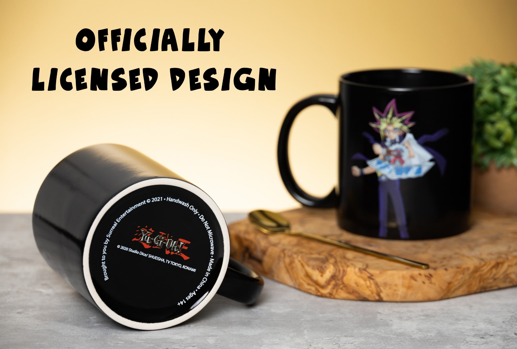 YU - GI - OH Yugi and Dark Magician 15 oz. Heat Change Ceramic Coffee Mug - Fundom
