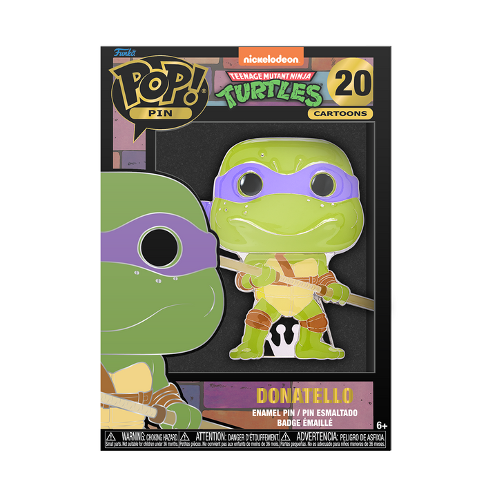 Funko Pop! Pin: Teenage Mutant Ninja Turtles - Donatello