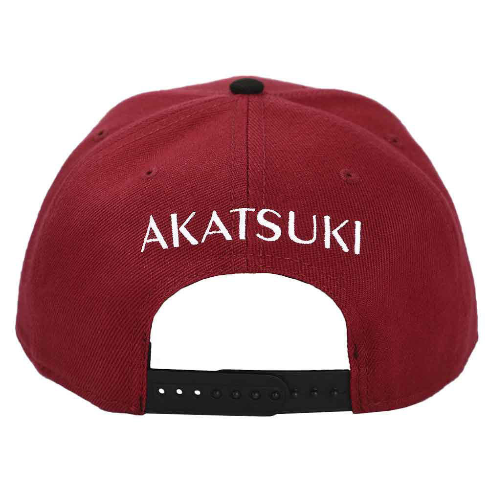 Naruto Akatsuki Cloud Pre-Curved Bill Snapback Hat