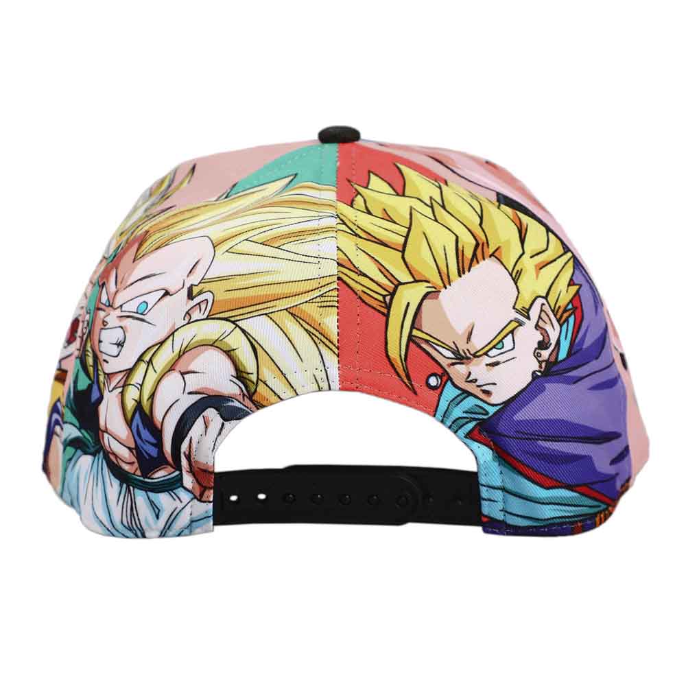 Dragon Ball Z Sublimated Print Flat Bill Snapback Hat