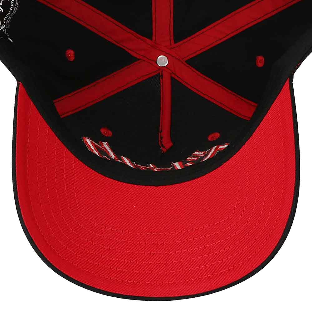 Berserk Logo Contract Stitching Pre-Curved Bill Snapback Hat