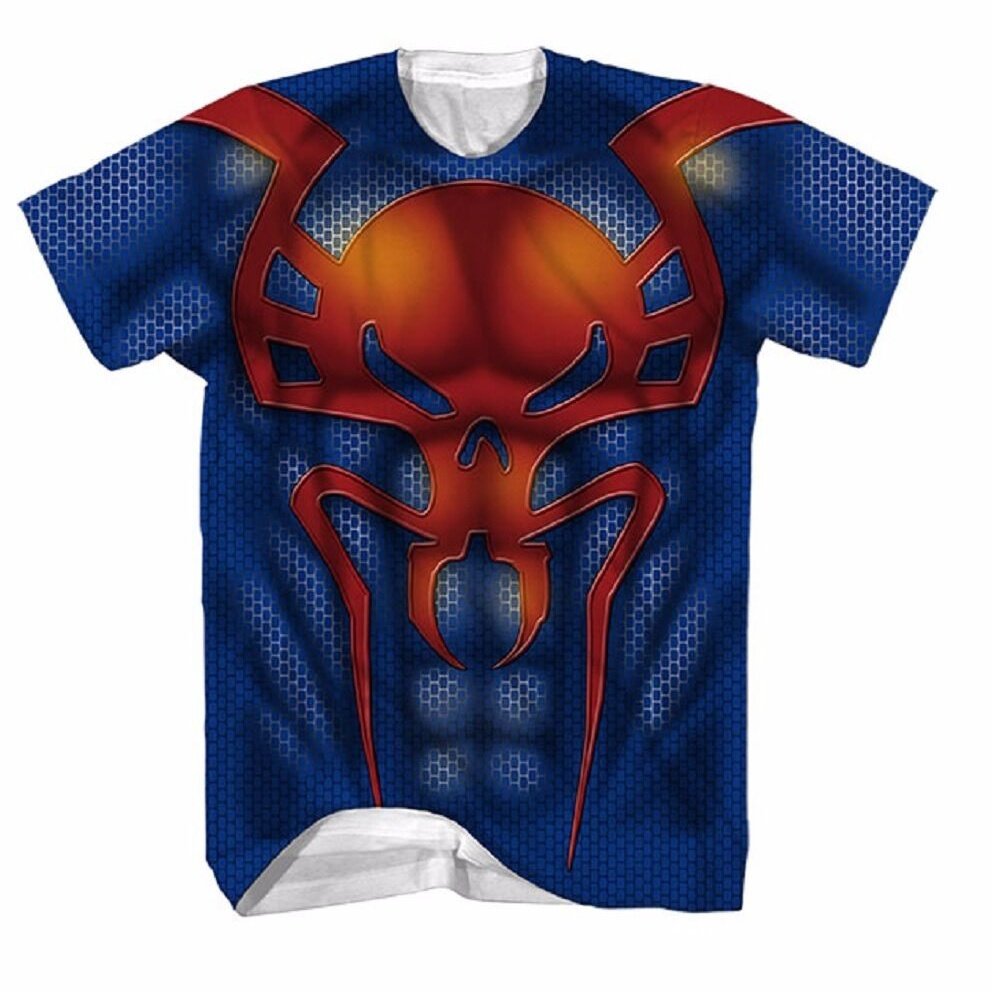 Spider-Man 2099 Costume Marvel Comics Sublimated Adult T-Shirt