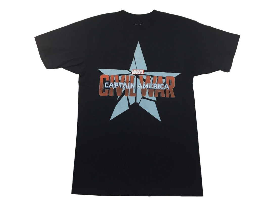 Captain America Civil War Shattered Star Adult T-Shirt