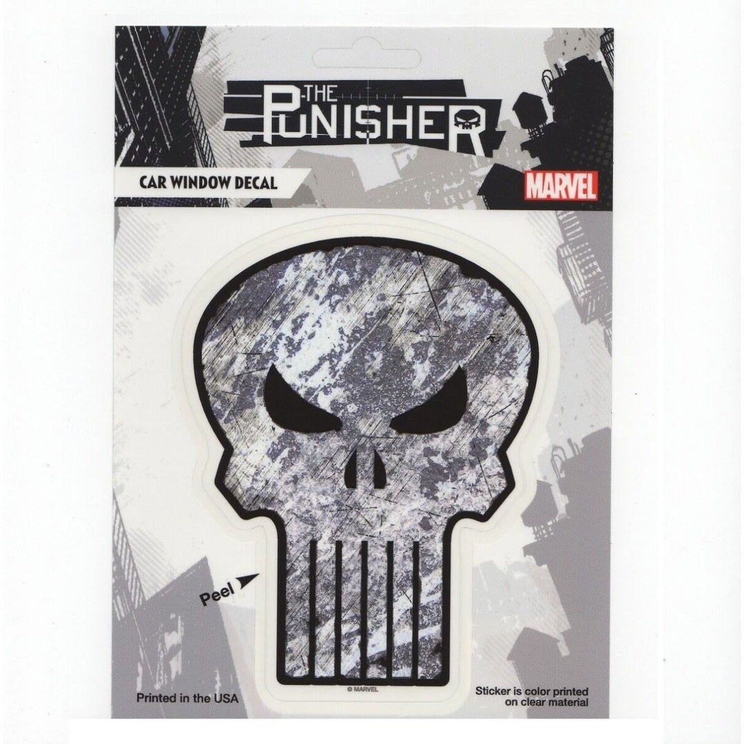 Punisher Skull Logo Marvel Comics Car Window Decal Sticker