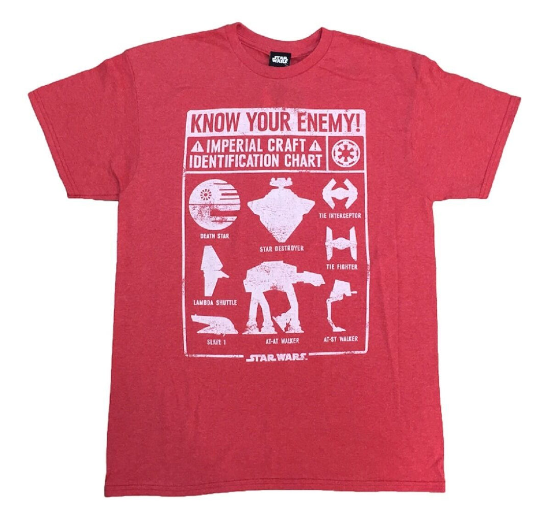 Star Wars Movie Know Your Enemy Adult T-Shirt