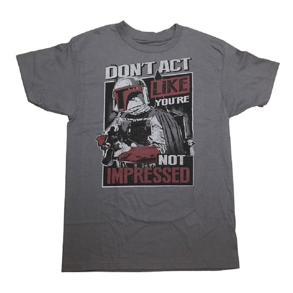 Star Wars Movie Boba Fett Impressions Adult T-Shirt