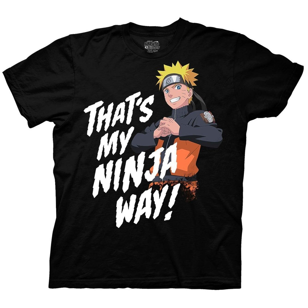 Naruto Shippuden My Ninja Anime Adult T-Shirt