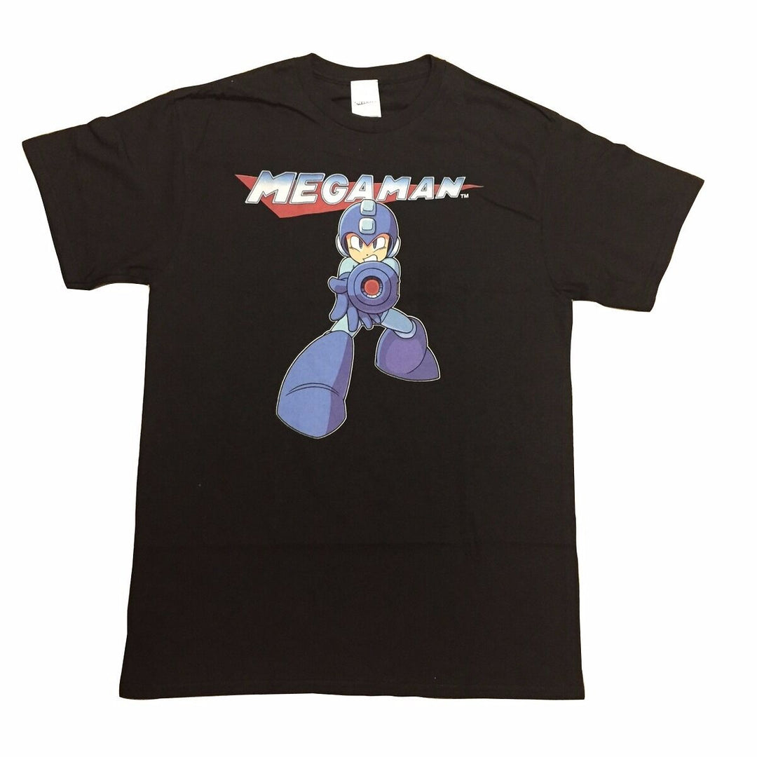 Mega Man Take Aim Gamer Adult T-Shirt