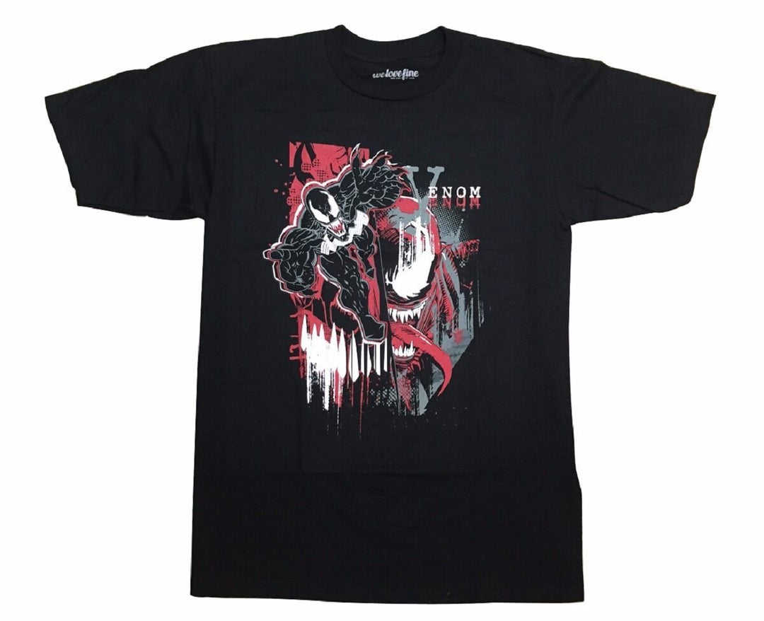 Venom Trash Polka Spider-Man Marvel Comics Adult T-Shirt