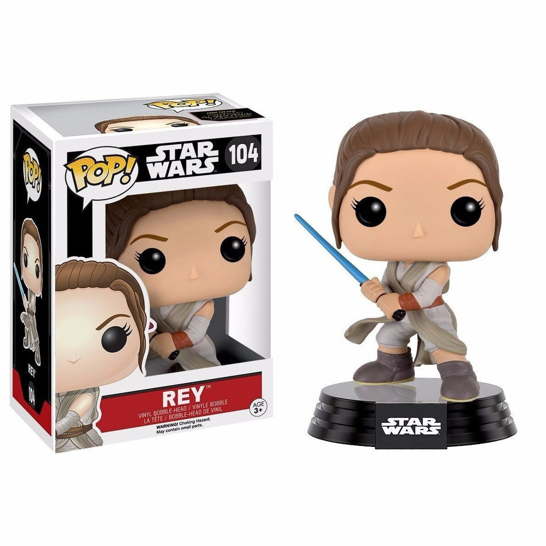 Pop! Wars Episode 7 Rey With Lightsaber Vinyl Action Figure – Fundom