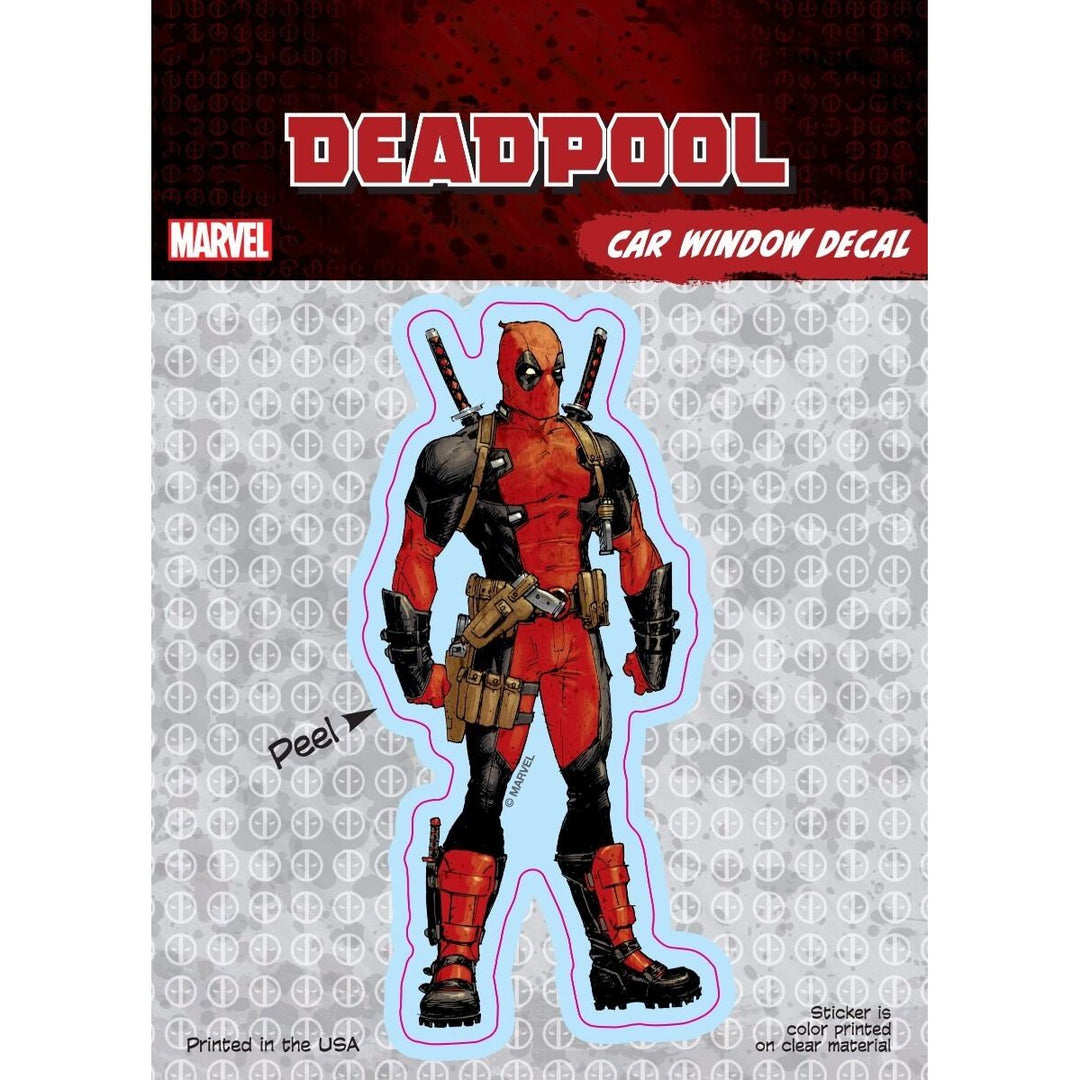 Deadpool Standard Decal Marvel Comics Car Window Decal