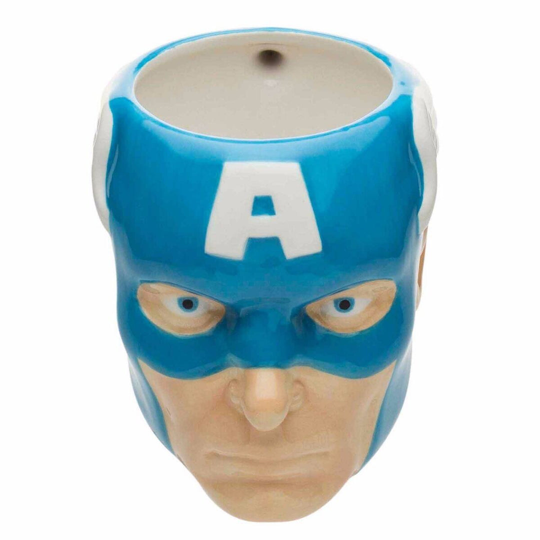 Captain America Sculpted Ceramic Coffee Mug Marvel Comics