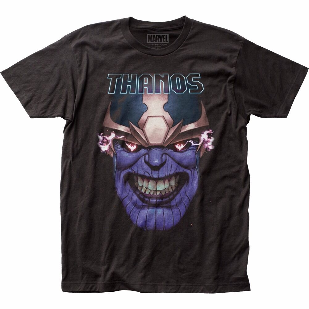 Thanos Teeth Clenched Marvel Comics Adult T-Shirt