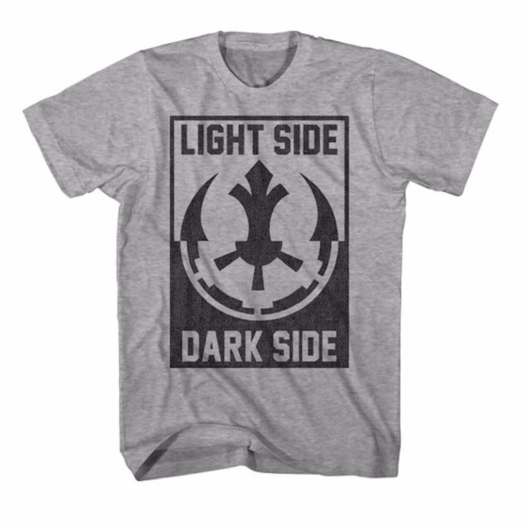Star Wars Contrasted Divisions Empire Rebel Adult T-Shirt