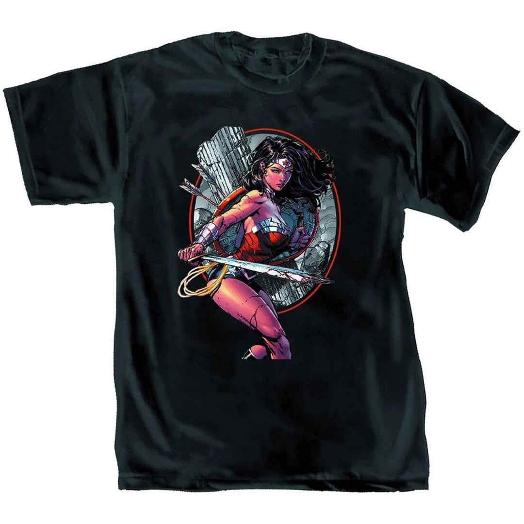Wonder Woman Warrior DC Comics Premium Adult T-Shirt