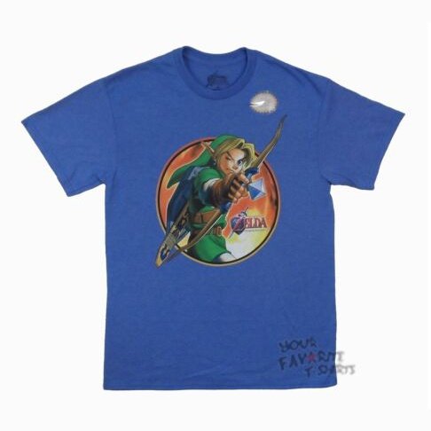 Zelda Archer Link Nintendo Adult T-Shirt