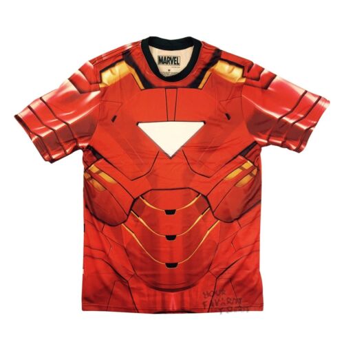 Iron Man Sublimated Costume Marvel Comics Adult T-Shirt