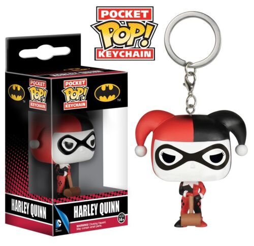 Harley Quinn DC Comics Funko Pop! Vinyl Figure Pocket Keychain