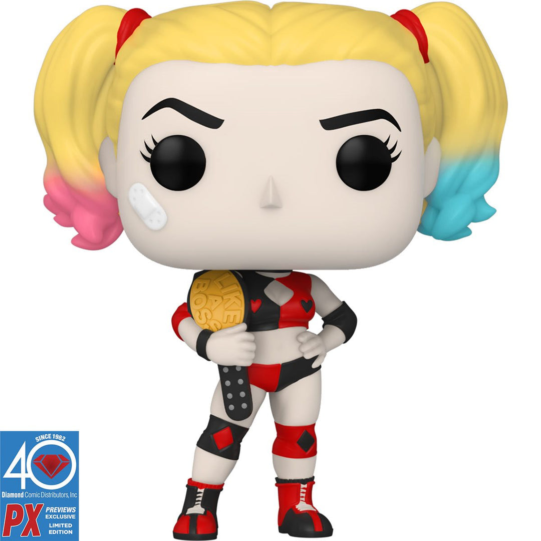 Funko Pop! DC Comics Heroes: Harley Quinn with Belt Previews Exclusive