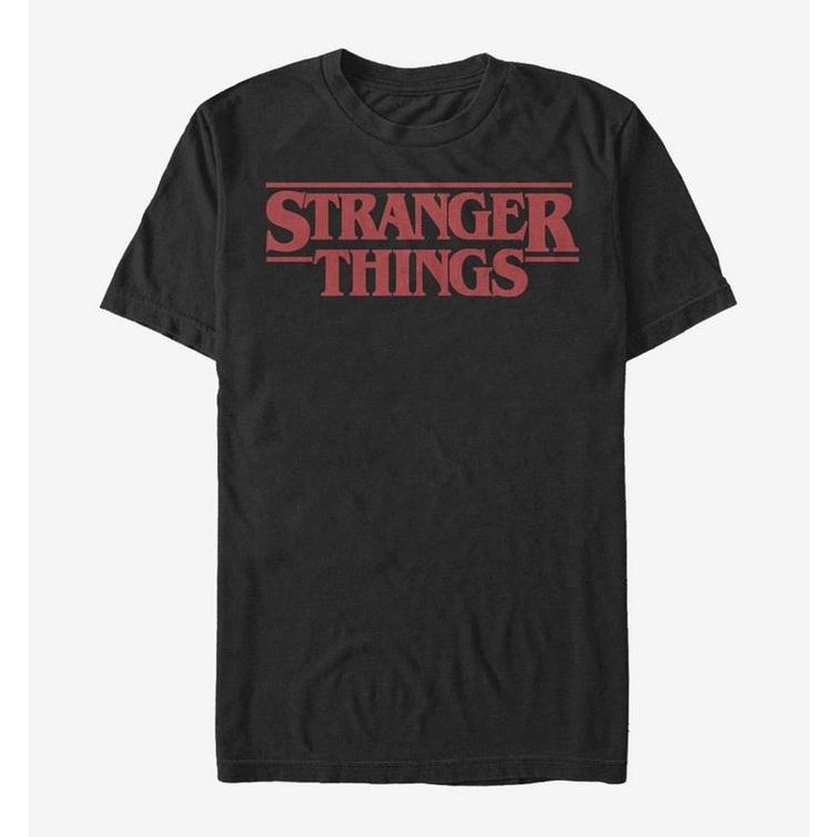 Stranger Things Logo Adult T-Shirt