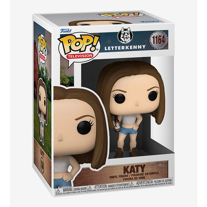 Funko Pop! Television: Letterkenny - Katy With Puppers & Beer