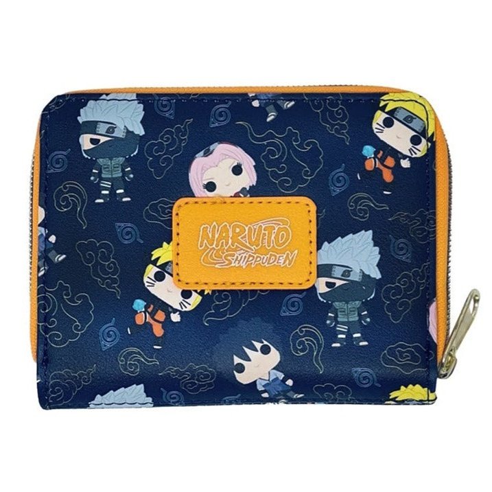 Disney: Lilo & Stitch - Stitch Smiling Pose Canvas Zipper Wallet