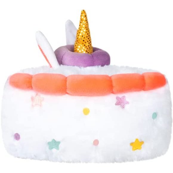Squishable Snugglemi Snacker Unicorn Cake 5'' Plush