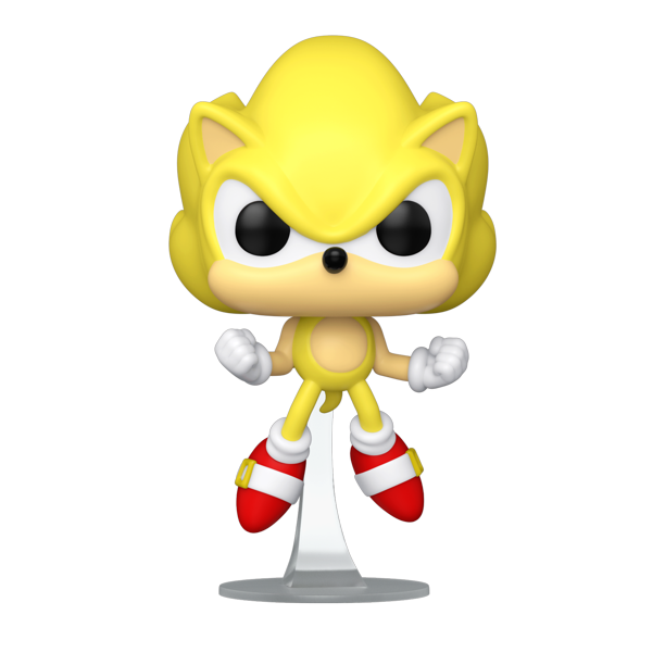 Funko Pop! Games: Sonic - Super Sonic First Appearance 2022 Summer Convention Limited Edition