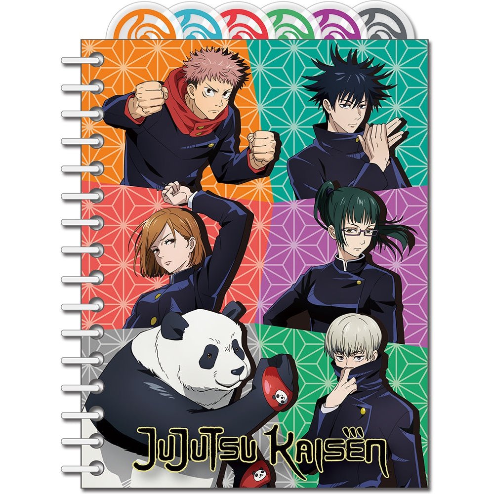 Jujutsu Kaisen - Character Group Tabbed Notebook Great Eastern Entertainment