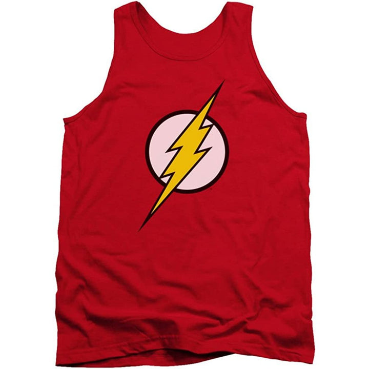 The Flash Logo Officially Licensed Adult Unisex Tank Top