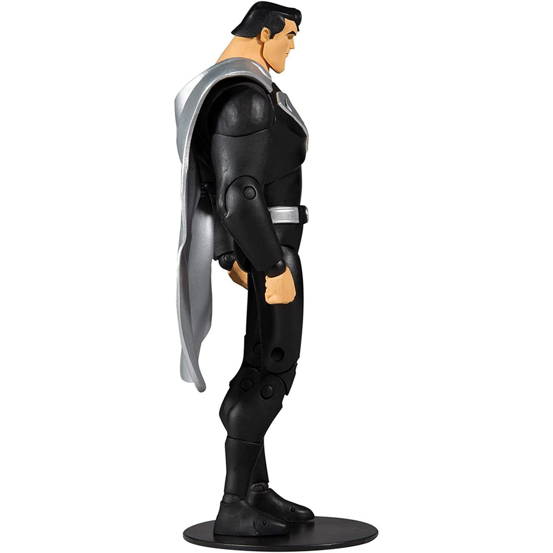 McFarlane Toys DC Multiverse Superman Black Suit Variant The Animated Series 7" Action Figure