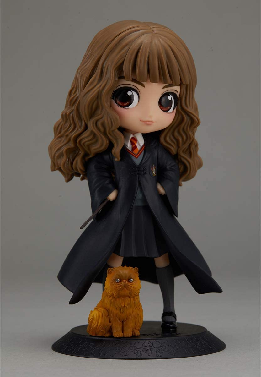 Banpresto Q posket Harry Potter Hermione Granger with Crookshanks Figure