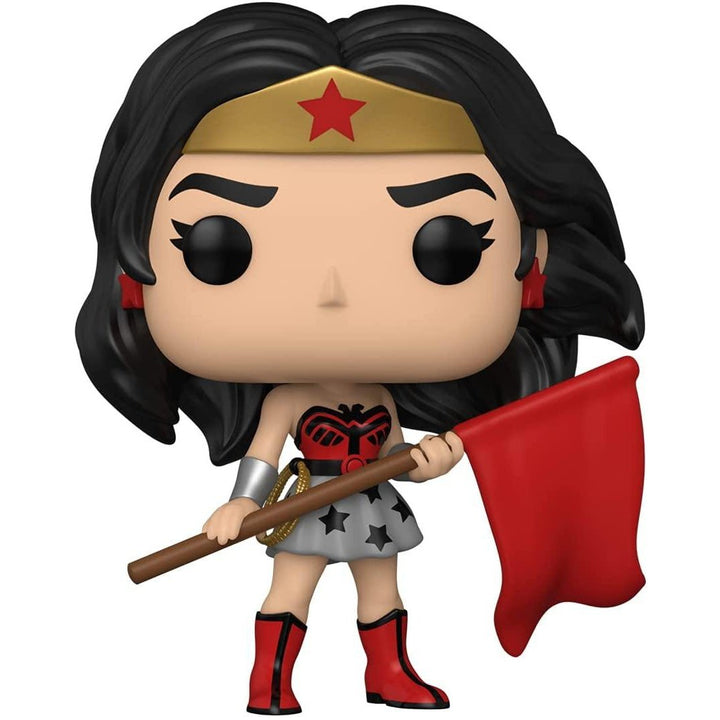 Funko Pop! Heroes: Wonder Woman 80th Anniversary - Red Son Wonder Woman Vinyl Figure