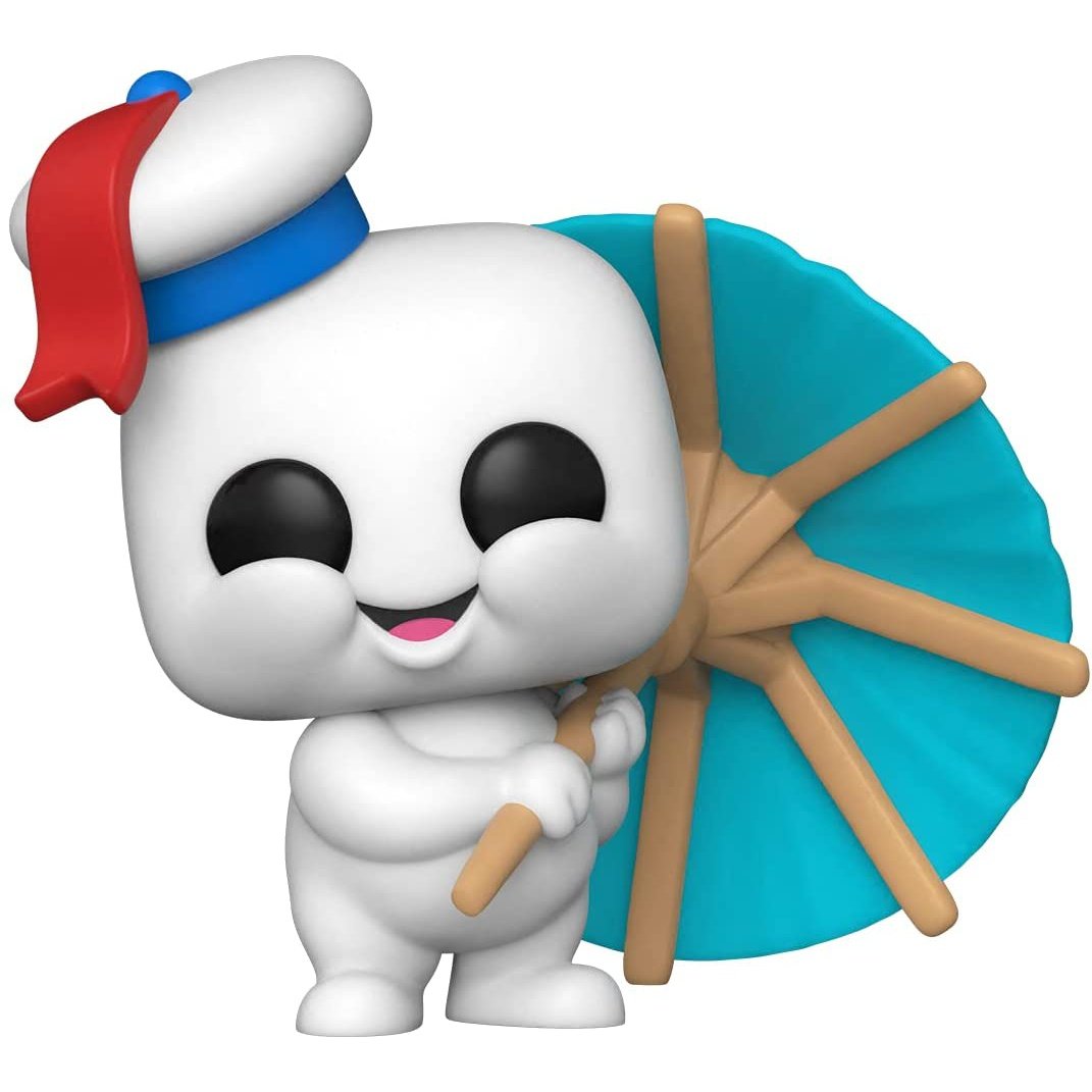 Funko Pop! Movies: Ghostbusters Afterlife - Mini Puft with Cocktail Umbrella Vinyl Figure