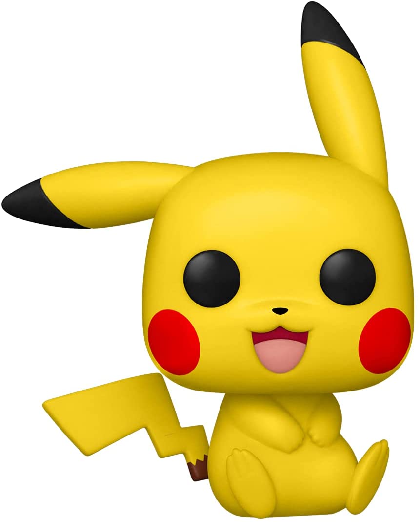 Funko Pop! Games: Pokemon - Pikachu Sitting Vinyl Figure