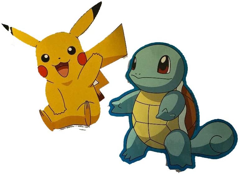 Funko Pokemon Pikachu And Squirtle 2 Pack Sticker Set