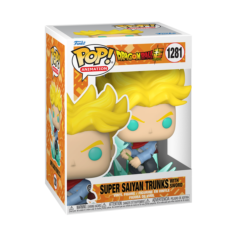 Funko Pop! Animation: Dragon Ball Super - Super Saiyan Trunks with Sword