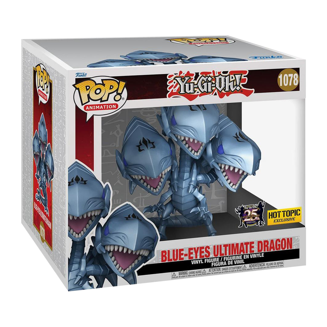 Funko Pop! Animation: Yu-Gi-Oh - Blue-Eyes Ultimate Dragon Hot Topic Exclusive