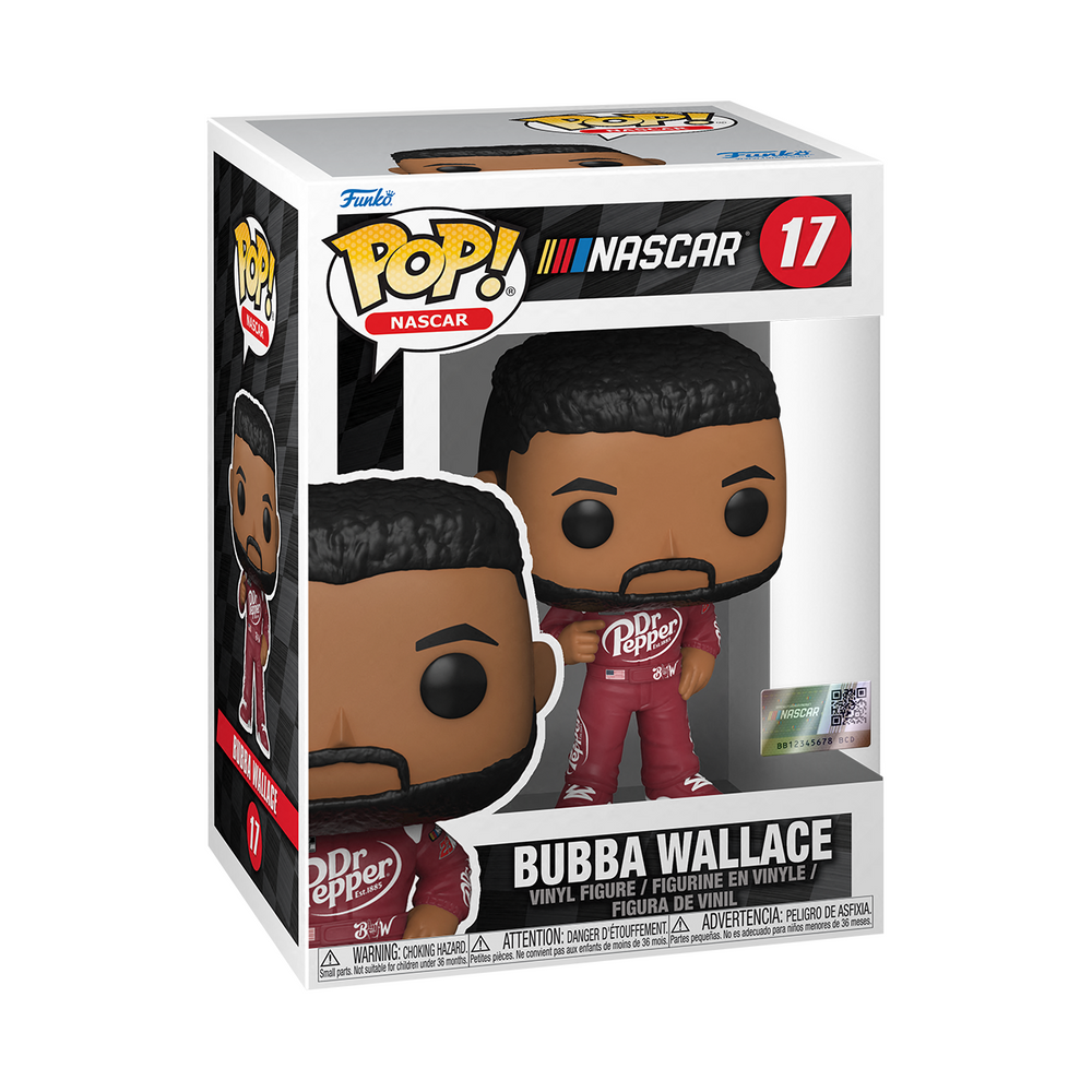 Funko Pop! NASCAR: Bubba Wallace Dr Pepper