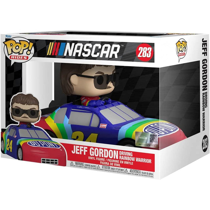 Funko Pop! Ride Super Deluxe: NASCAR - Jeff Gordon Rainbow Warriors