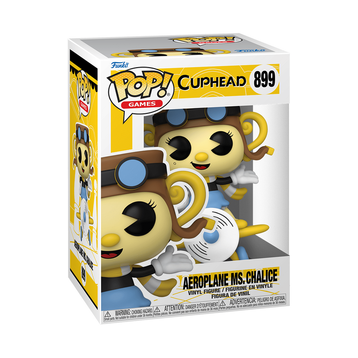 Funko Pop! Games: Cuphead - Aeroplane Ms. Chalice