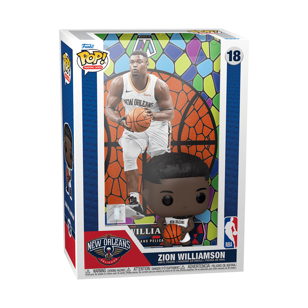 Funko Pop! Trading Cards: NBA - Zion Williamson Mosaic – Fundom