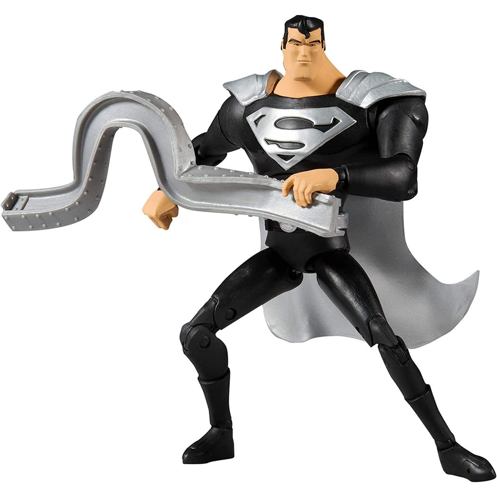 McFarlane Toys DC Multiverse Superman Black Suit Variant The Animated Series 7" Action Figure