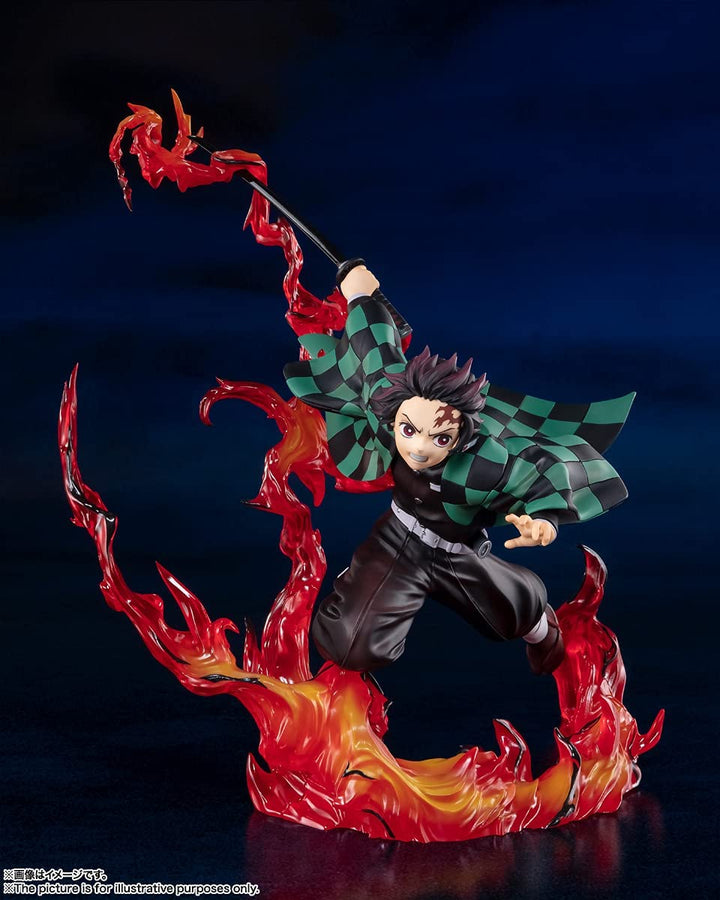 Tamashi Nations Demon Slayer Tanjiro Kamado Total Concentration Breathing Bandai Spirits FiguartsZERO