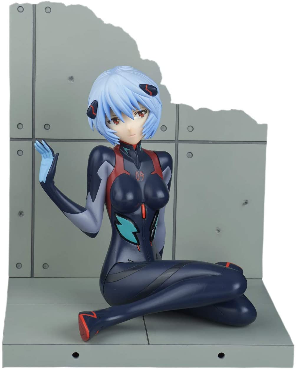 Bell Fine Evangelion: 3.0+1.0 Thrice Upon A Time: Rei Ayanami Plugsuit Version 1:7 Scale PVC Figure