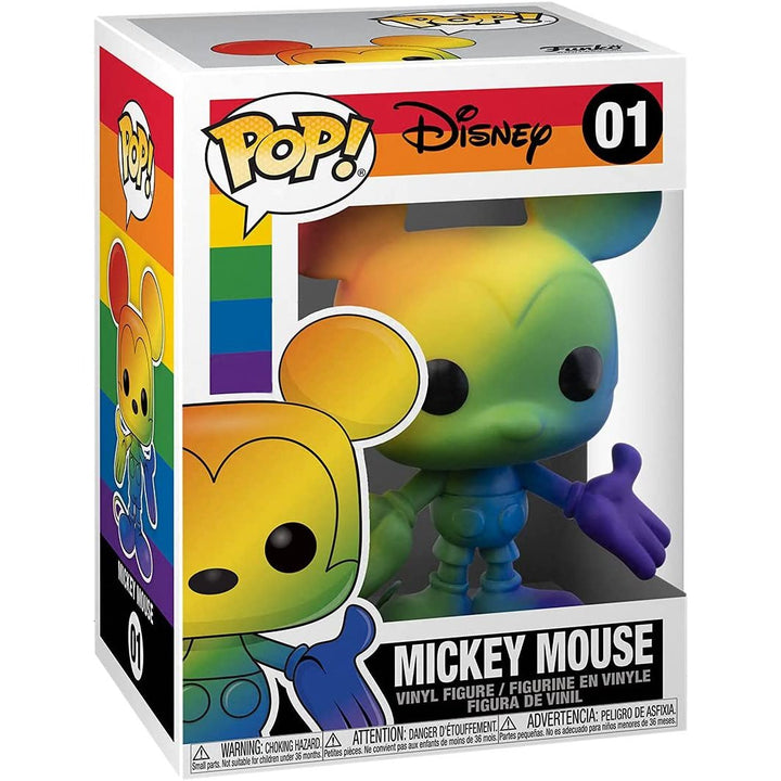 Funko Pop! Disney: Pride - Mickey Mouse Rainbow Vinyl Figure