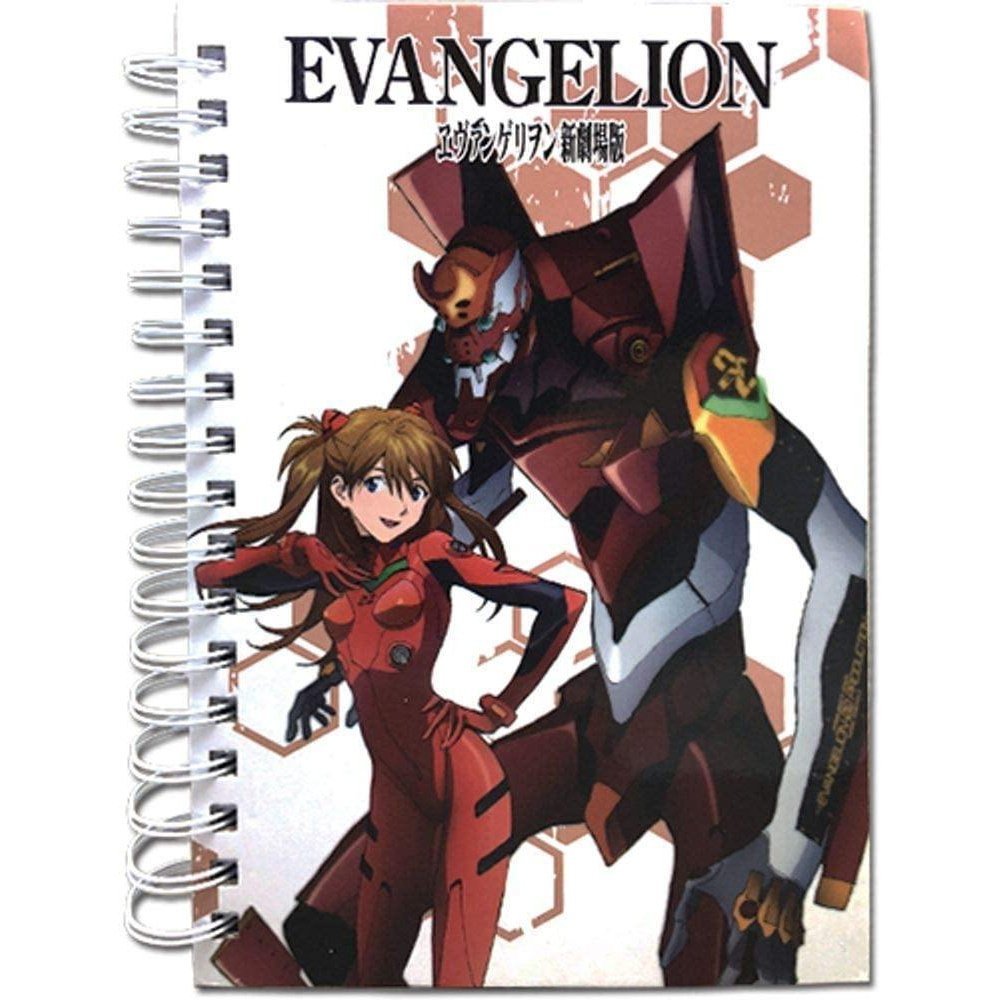 Neon Genesis Evangelion Eva 2 With Asuka Anime Spiral Notebook
