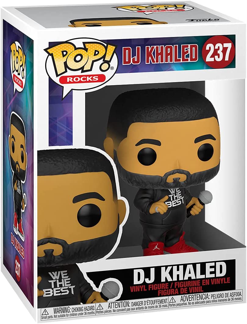 Funko Pop! Rocks: DJ Khaled Vinyl Figure