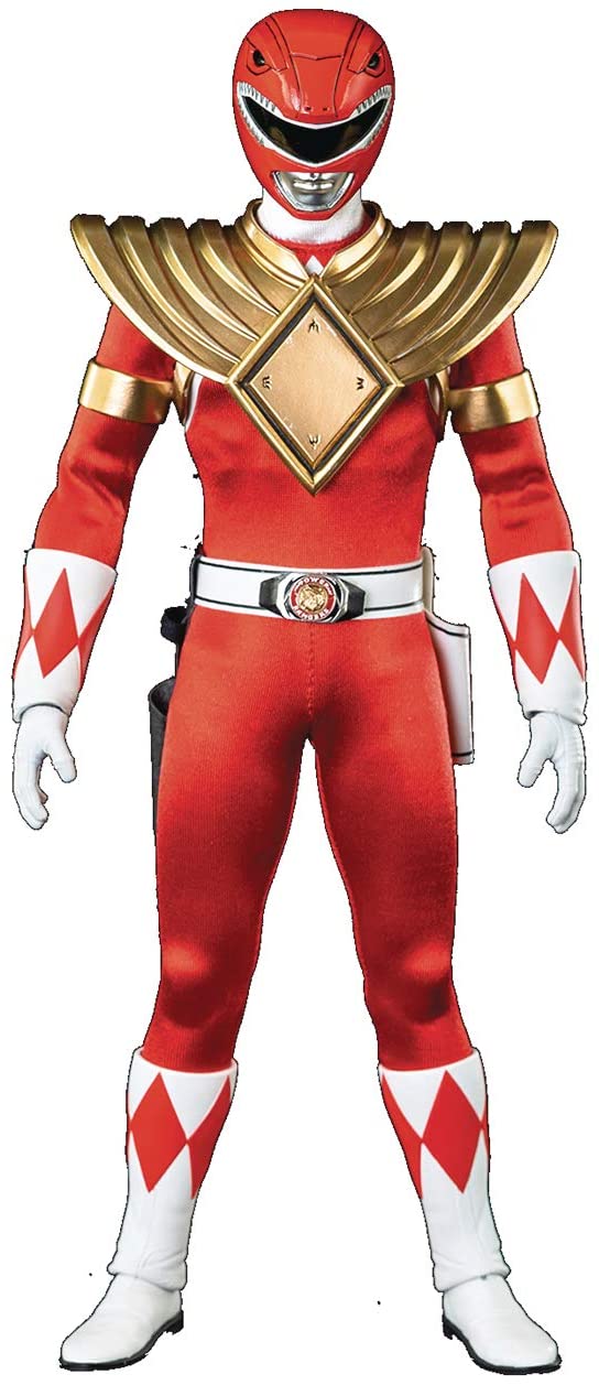 ThreeZero Mighty Morphin Power Rangers: Dragon Shield Red Ranger 1:6 Scale Collectible Figure